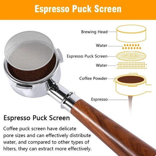Espresso puck screen 2mm - puck,