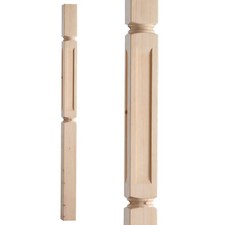 Staircase newel post regency - staircase,