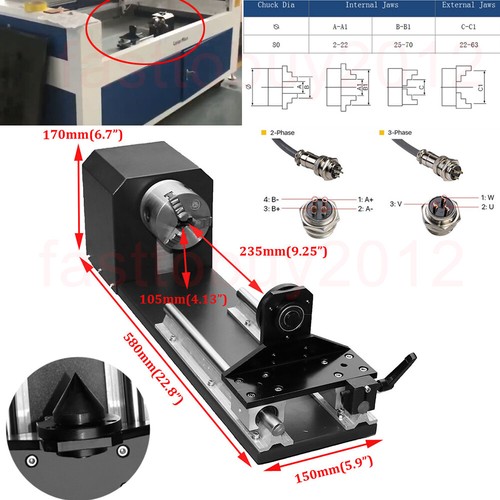Rotary axis rotation with - rotary,