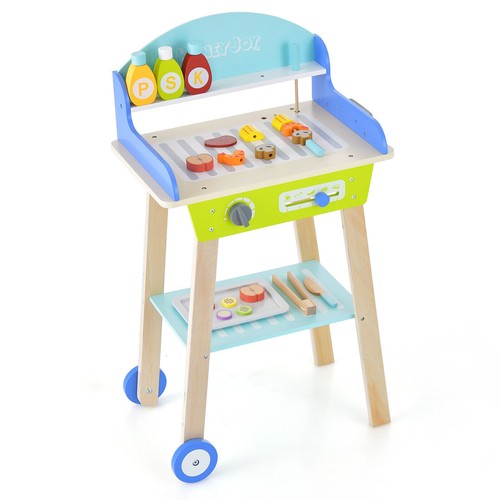Kids pretend barbecue grill - barbecue,