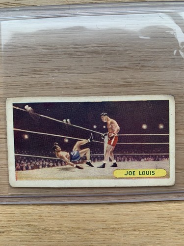 Joe louis card famous sports - louis,