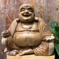 Hand carved large wooden - carved, 30cm