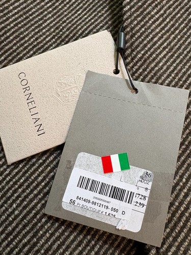 Nwt corneliani wool balmacaan - nwt,