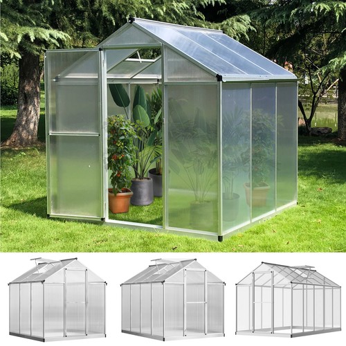Aluminium greenhouse door - aluminium,