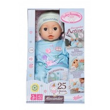 Baby Annabell Interactive Alexander Active 43cm Doll New Xmas Toy Gift Age 3+