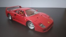 Polistil Tonka Ferrari F40 Diecast Model Car 1/18 Scale Red