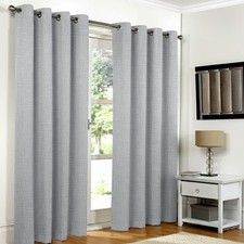 Linen Thick Blackout Curtains