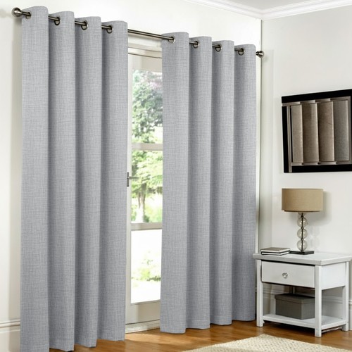 Linen thick blackout curtains - linen,