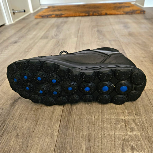 Geox black low top lace - black,