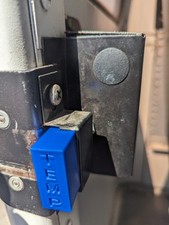 Blue Bird school bus rear door