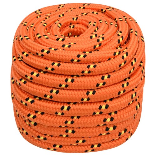 Boat rope orange 25 m - boat,