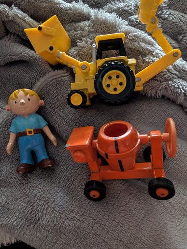Three dyecast bob the builder - dyecast,