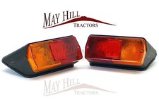 PAIR of Rear Brake Lights Lamps for Ford 5610,6610,7610,7810,TW Tractor