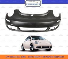 VW BEETLE FRONT BUMPER 2006 - 2010 PRIMED INSURANCE APPROVED 1C0807079AGRU