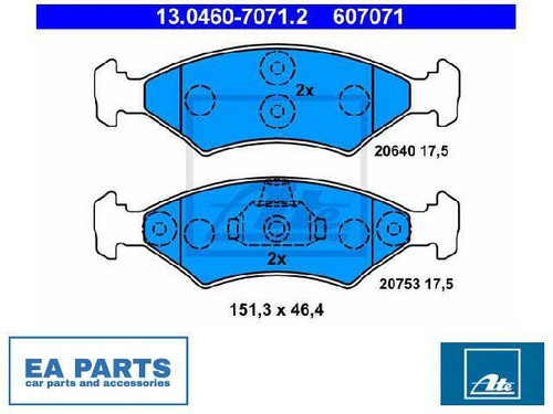 Brake pad set disc - brake,