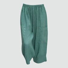 Lagenlook Linen Short Cropped