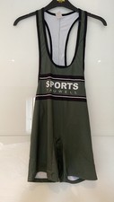 NEW XL stretchy Wrestling Suit green & black New Size XL Possible Gay Interest
