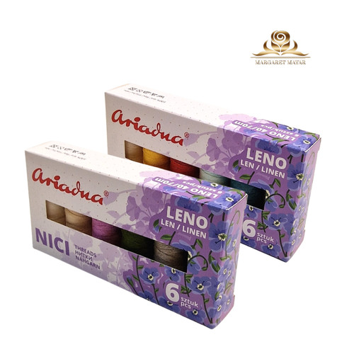 Linen thread set leno - leno, 40