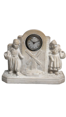 Vintage dutch windmill mantel - vintage,