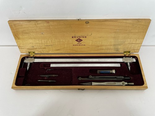 Bruning beam compass trammel - bruning,