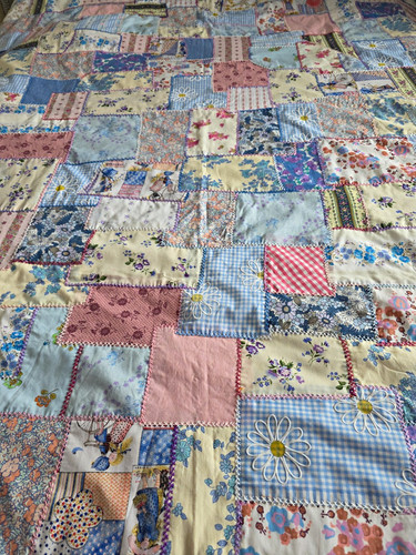 Vintage holly hobbie patchwork - vintage,