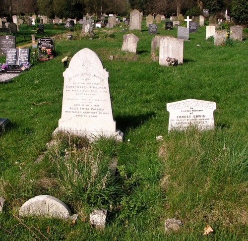 Photo 6x4 graves section - 6x4,
