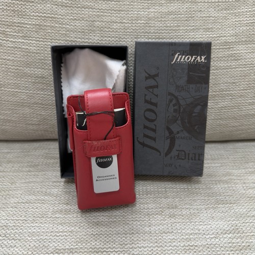 Filofax belgravia red - belgravia,