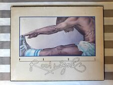 Vintage 1980s ATHENA Print on Board PAUL RODRIGUEZ - Workout - Gay Interest