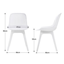 4pc Dining Chairs Lounge