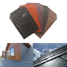 Plastic slate roof - plastic,