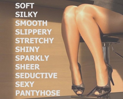 Sexy glossy shiny sheer - sexy,
