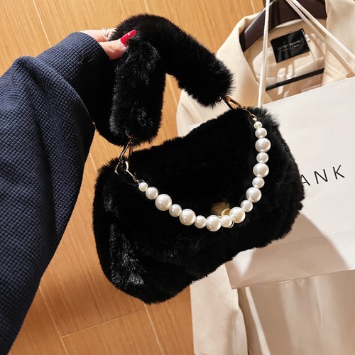 Luxury plush bag high quality