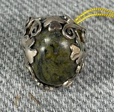 Irish Connemara Marble Ring