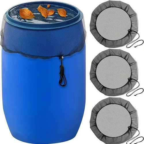 Rain barrel screen covers - rain,