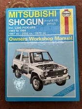 Mitsubishi Shogun Haynes