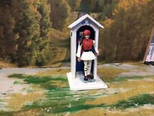 Vintage Aohna Greek Evsona Soldier & Guard Box Toy  1960's Made in Greece