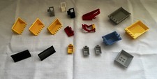 LEGO Construction - Digger Buckets -  Tipper Beds - Skip - Cages -Bundle/Job Lot