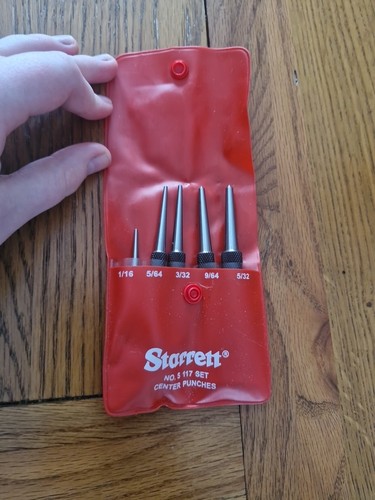 New starrett centre punch - new,