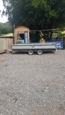 14ft Ivor Williams Trailer with 2 Axle With4m Ramps Good Condition Used