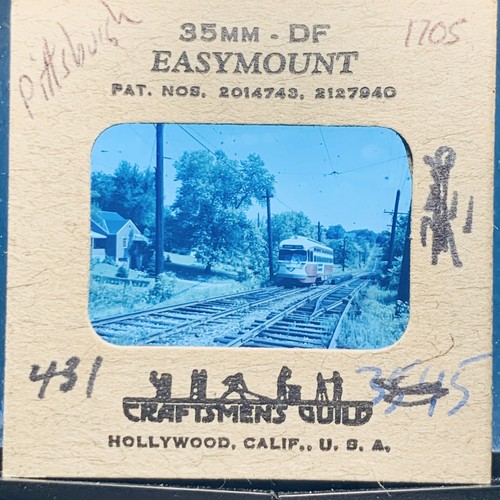 Vintage pittsburgh streetcar - pittsburgh,