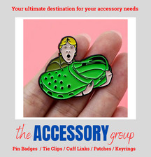 New Steve Irwin Croc pin badge
