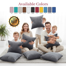 Soft Velvet Throw Pillow
