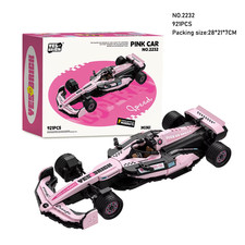 New Car F1 Vehicle Model Assembled Building Blocks Formula Sport Car Mini Bricks