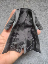 I1-3 1:12th Clothes Windbreaker Grey Long Trench Coat Model for 6" Body Figure 
