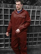BURGUNDY  BOILERSUIT /