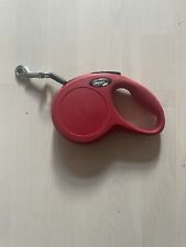 Flexi Classic Tape Extra Small 3m Red Retractable Dog Leash Lead Dogs Up To 12kg