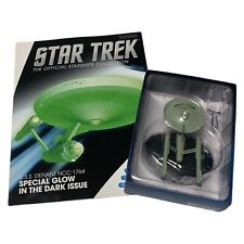 U.S.S. Defiant NCC-1764 Model Glow in the Dark Eaglemoss Star Trek with Magazine