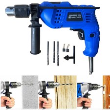 850W HAMMER DRILL POWERFUL VARIABLE SPEED ELECTRIC CORDED DRILL 240V+SIDE HANDLE
