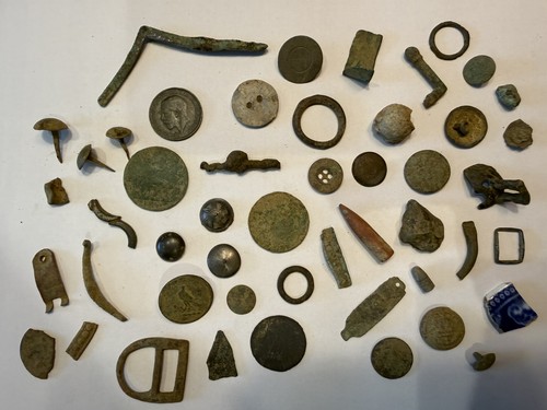 Metal detecting finds - detecting,