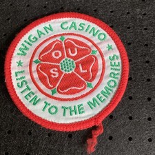 Original 70s/80s Northern Soul Patch Wigan Casino Listen To The Memories